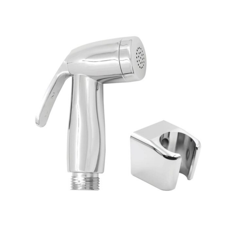 Gatilho Ducha Higiênica SOS Easy c/ Suporte ABS Cromado 122