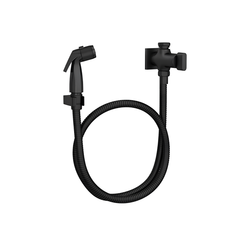 Deca Ducha Higiênica Polo com Gatilho Preto 1984 BL.33 Mesa