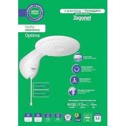 Zagonel Ducha Optima Elétrica 7700W 220V Branca