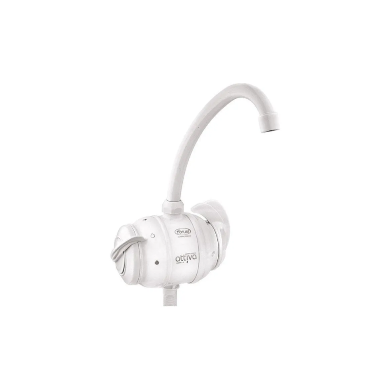 Torneira Elétrica Forusi Attiva Mesa Preta 5400W 220V