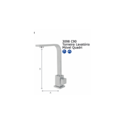 Torneira para Lavatório...