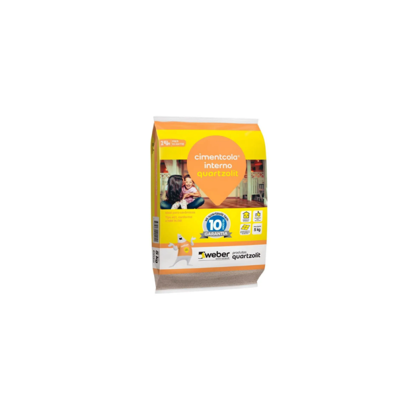 Quartzolit Argamassa Interna AC-1 Cinza 5 kg