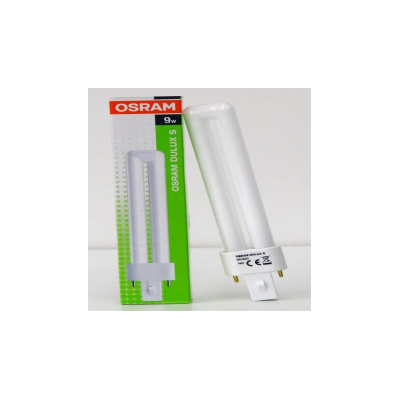 Osram Lâmpada Dulux 02 PL 9W c/ Pino BC