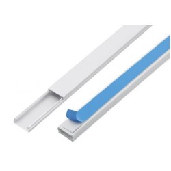 ALUMBRA CANALETA 20X10X2MT C/FITA PRETA 6265