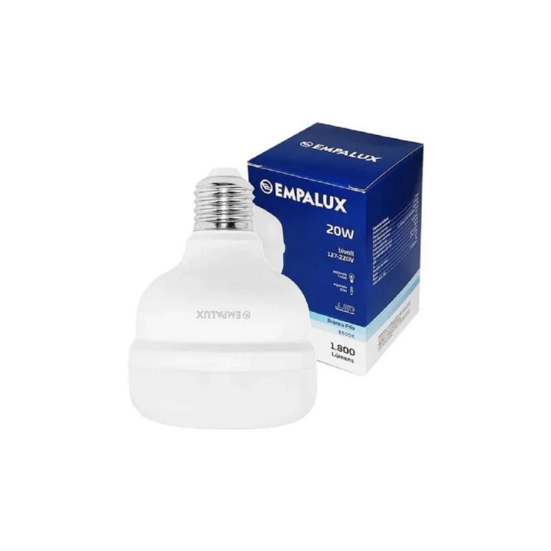 Empalux Lâmpada LED Bulbo 20W 6500K