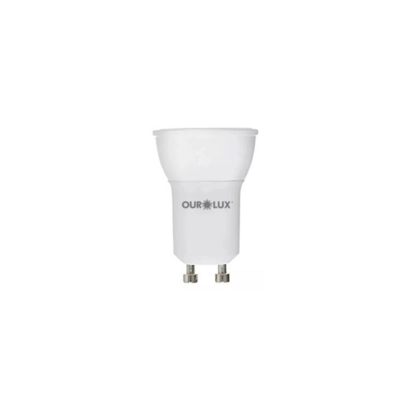 Ourolux Lâmpada LED Dicróica GU10 MR11 4W 3000K