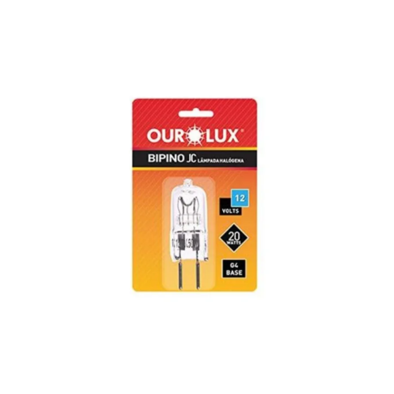 Ourolux Lâmpada Dicroica JC 20W 12V G4