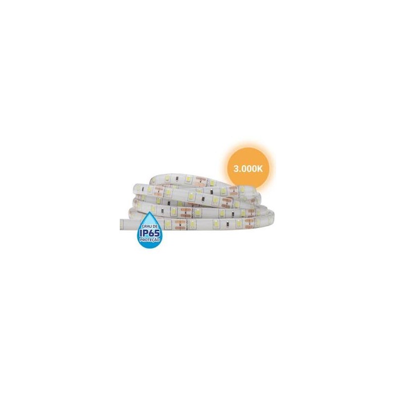 Empalux Fita LED IP65 5MT 4,8W 3000K Amarela
