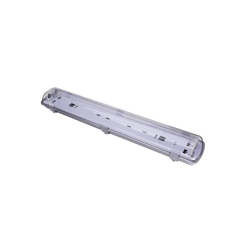 Empalux Luminária LED Hermética Industrial 2X10W G13