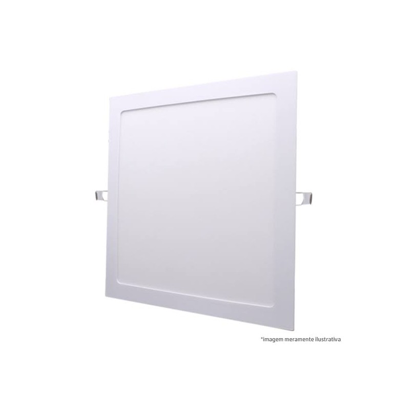 Empalux Painel LED Quadrado Embutir 18W 6500K