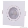 Empalux Spot LED Quadrado 6W Bivolt 6000K