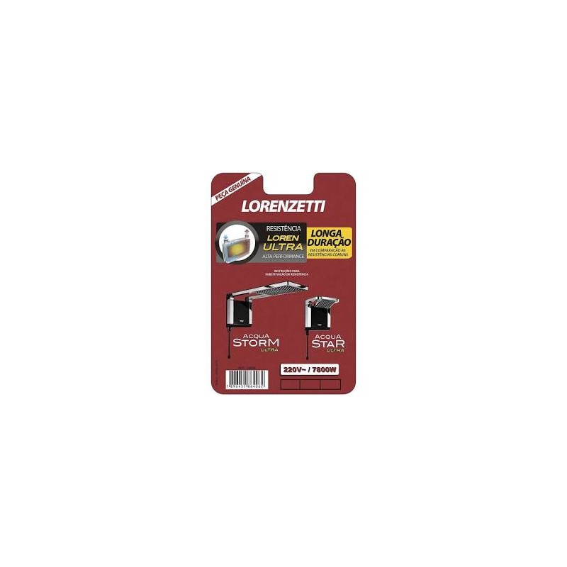 Lorenzetti Resistência Ultra Acqua Duo 7800/220V 3065B