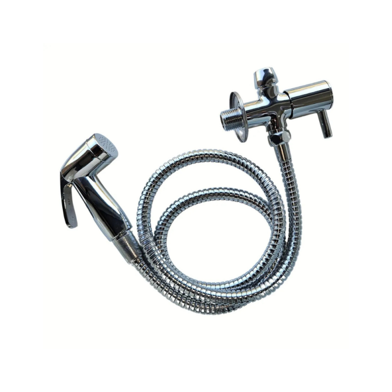 Ducha Higiênica JED c/ Derivação Mangueira Flexível 1,2 m 1802 C37